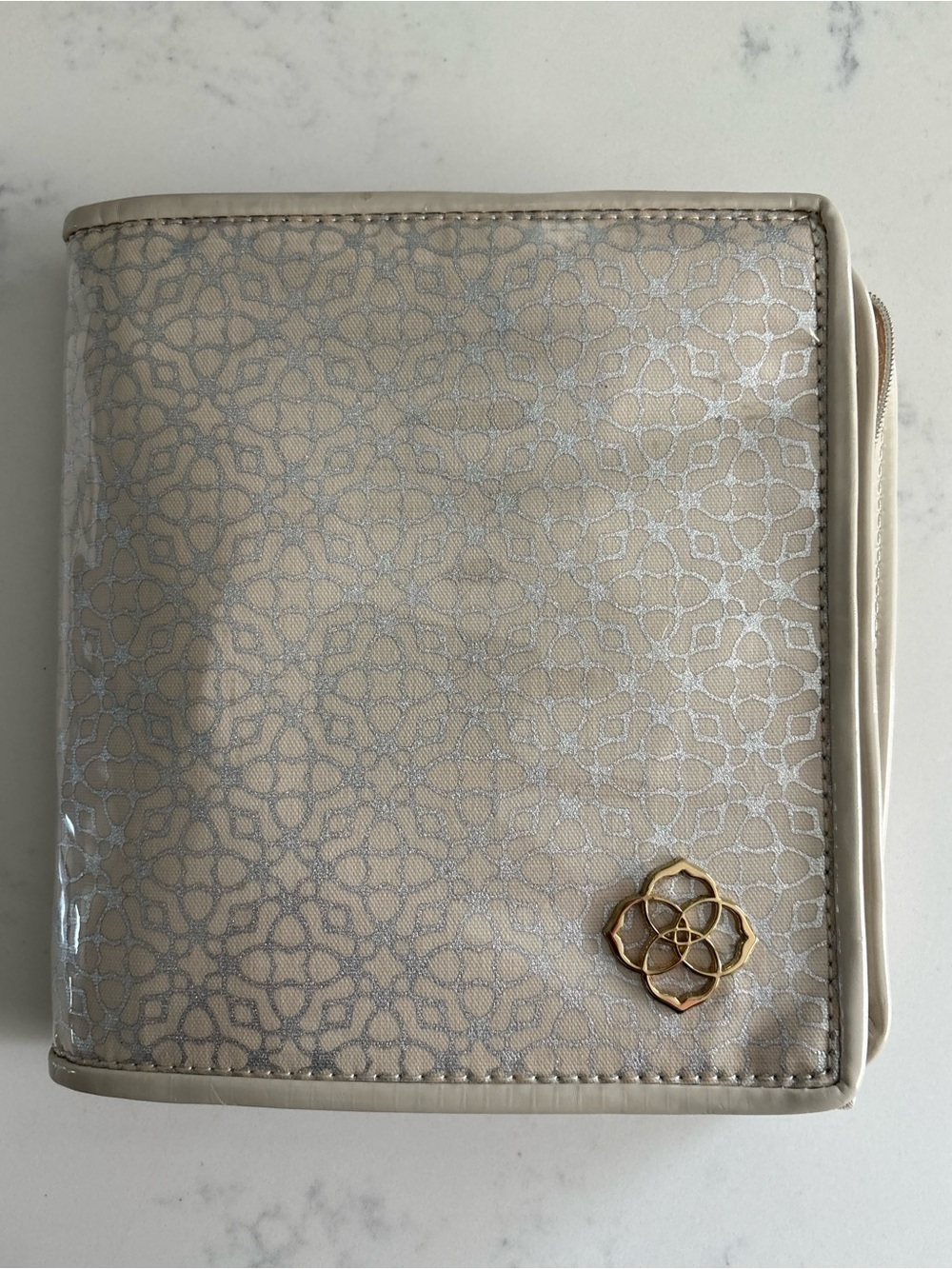 Kendra Scott Jewelry Travel Case Zippered Removable‎ Pouches Snap Close